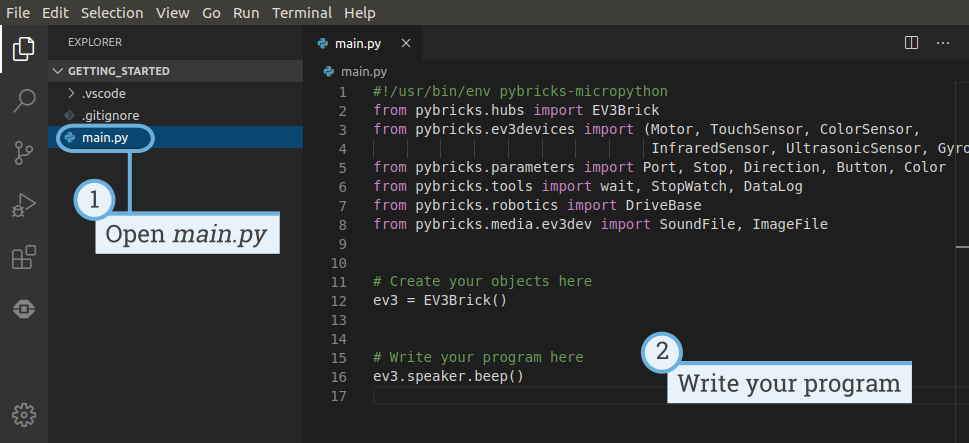 Ev3dev cheap python tutorial