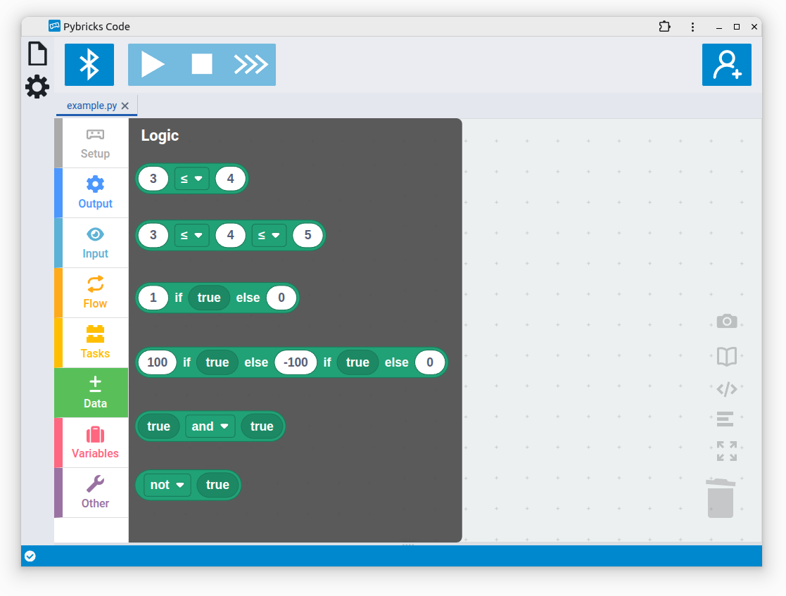 Logic blocks