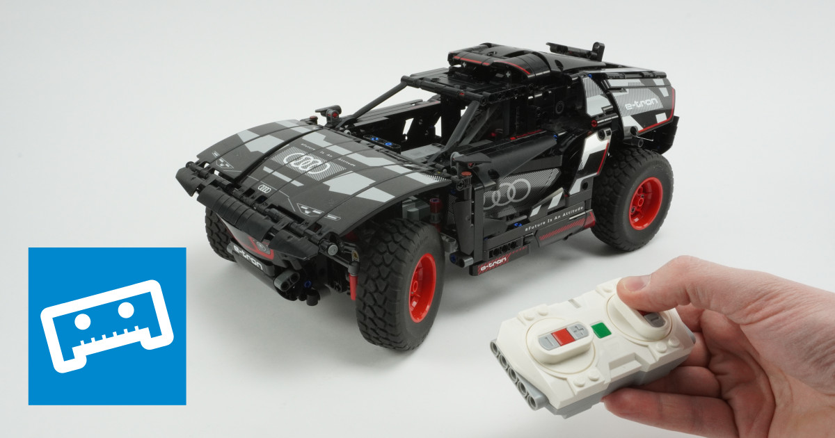 LEGO Technic Powered Up App-Controlled Top Gear Rally Car Set 42109